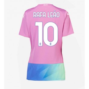 AC Milan Rafael Leao #10 Tredje trøje Dame 2023-24 Kort ærmer
